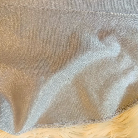 VTG 90’s Baby Blue Lace and Satin Teddy - Picture 10 of 11